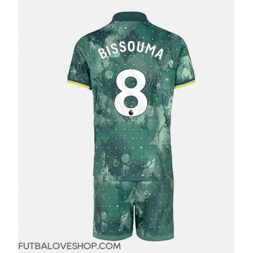 Dres Tottenham Hotspur Yves Bissouma #8 Tretina pre deti 2024-25 Krátky Rukáv (+ trenírky)